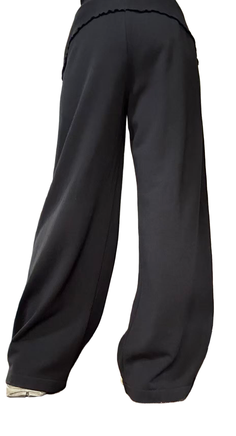 PANTALONS À PATTES D'ELEPHANT DROITES