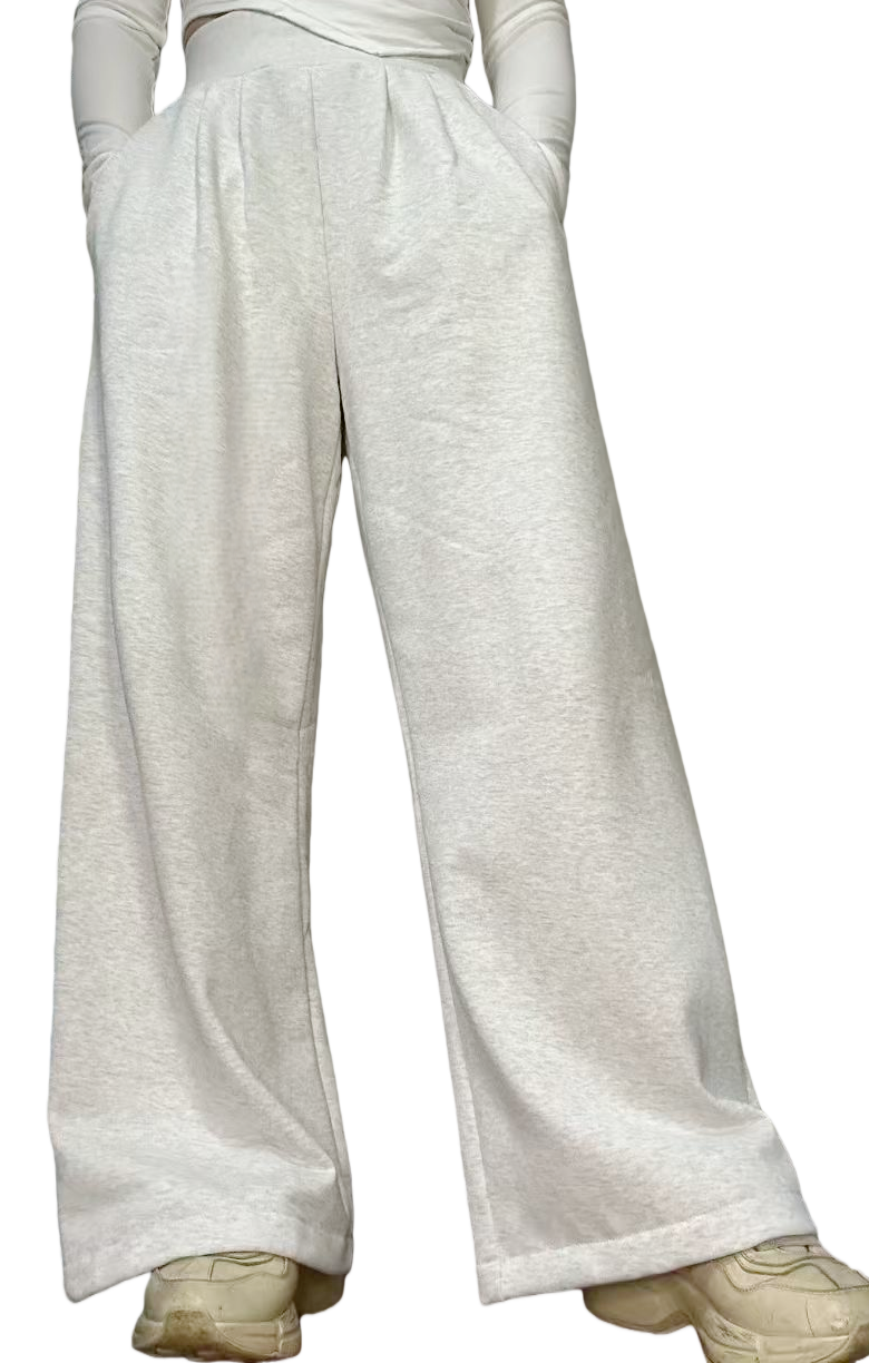 PANTALONS À PATTES D'ELEPHANT DROITES