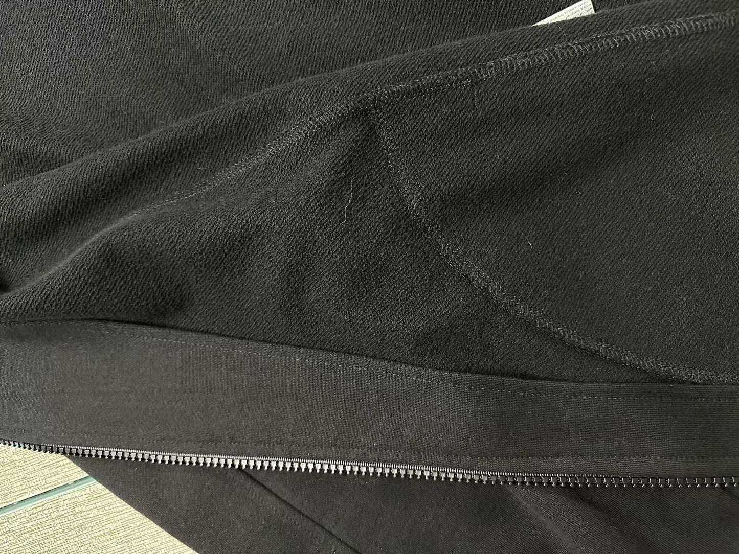 Felpa oversize con zip(unisex)